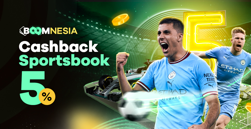 BONUS MINGGUAN CASH BACK SPORTBOOK 5%